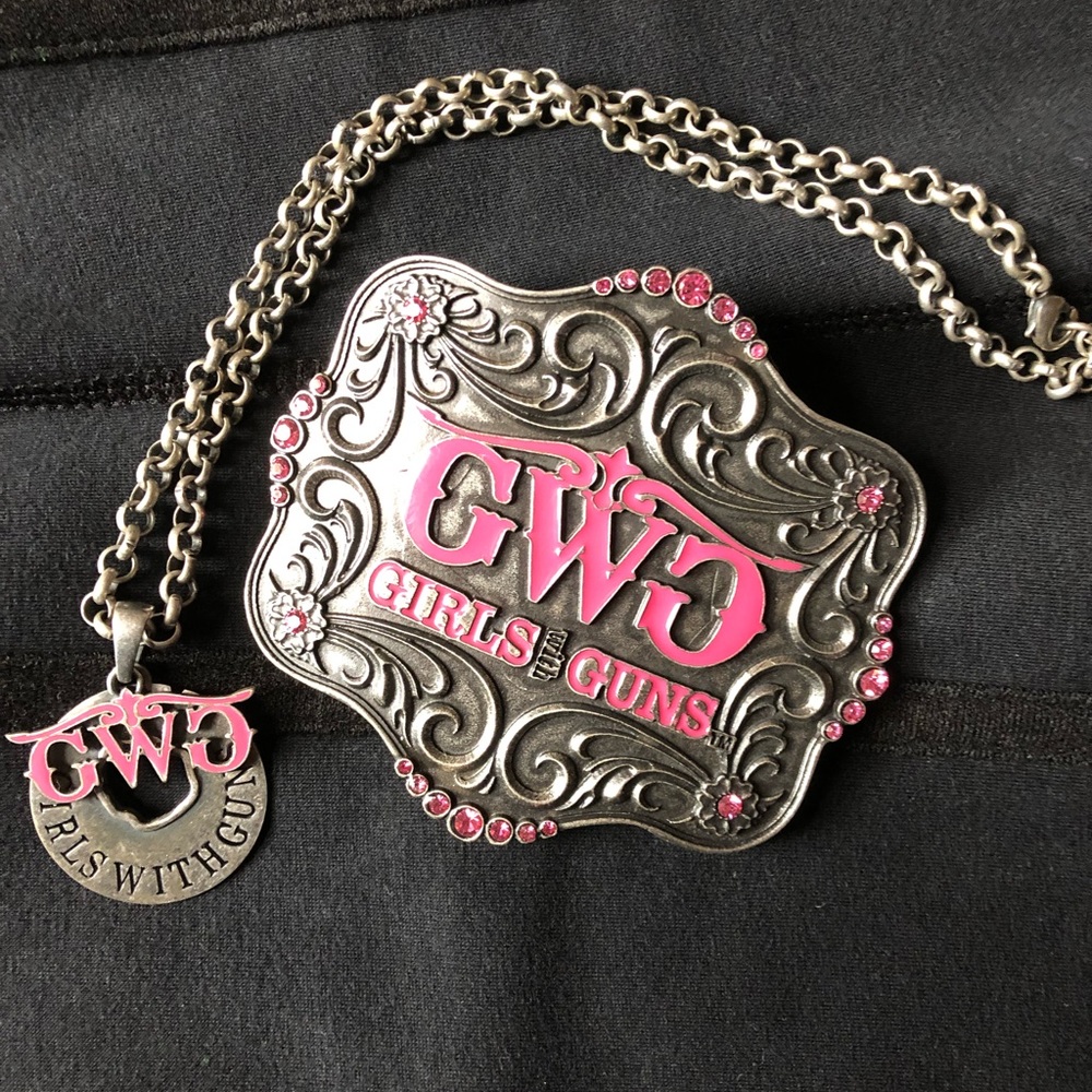 Necklace and belt buckle